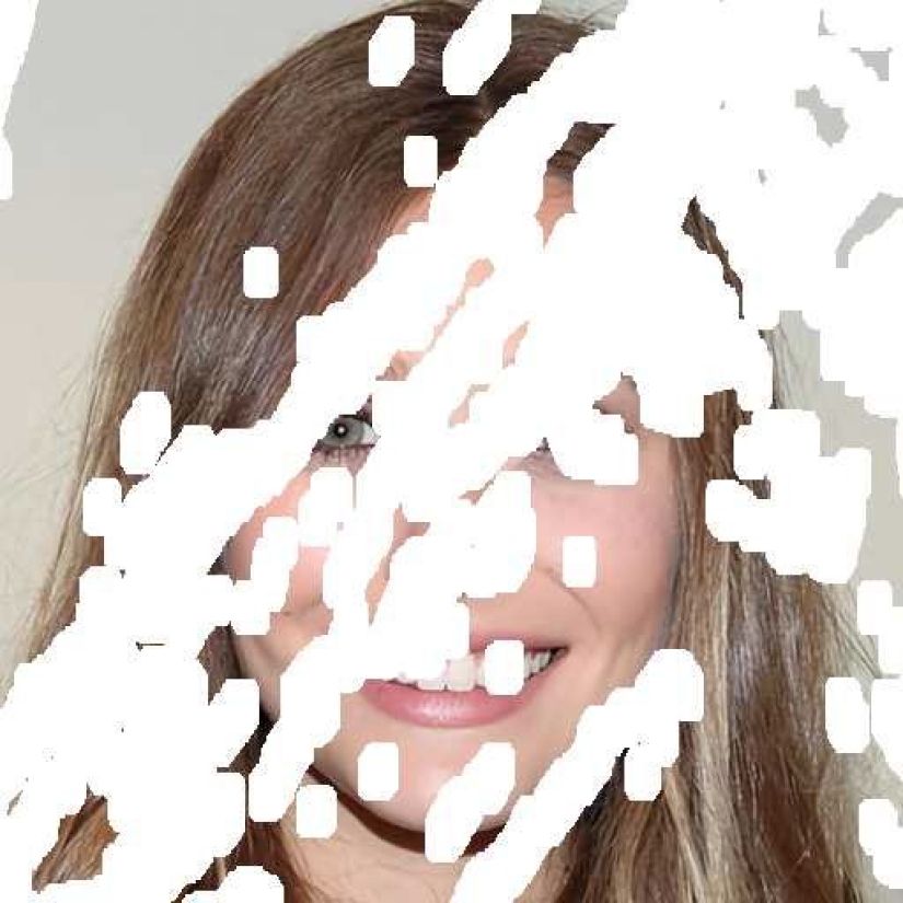 With NVIDIA's new autofill tool, you will no longer paint over your eyes with skin With NVIDIA's new autofill tool, you will no longer paint over your eyes with skin