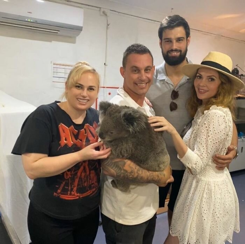 With the world on a thread: which stars have donated to support Australia