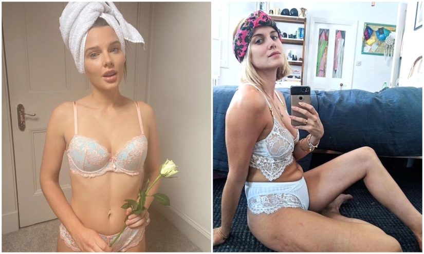 Without embellishment: glamorous beauties uploaded pictures to Instagram without photoshop