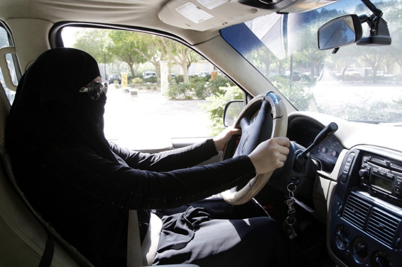 Women in Saudi Arabia are now at the helm