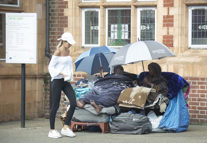 Work from home: Somalis live on the street, giving up housing for 1,500 pounds