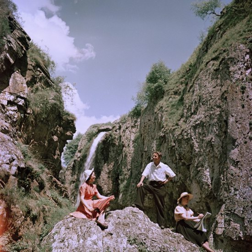 Working life: unknown color photos of everyday life in the USSR 1950s