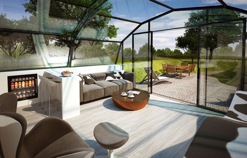 Would you like to live in a glass house? Would you like to live in a glass house?