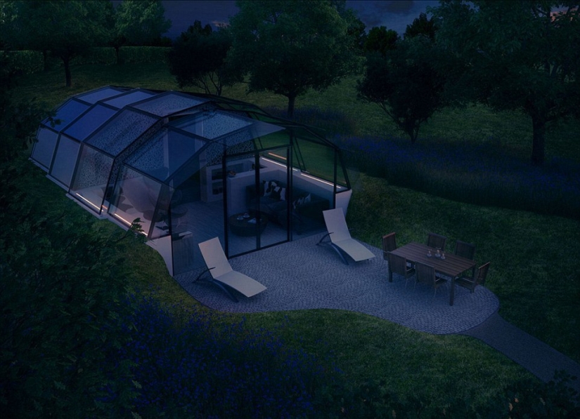 Would you like to live in a glass house? Would you like to live in a glass house?