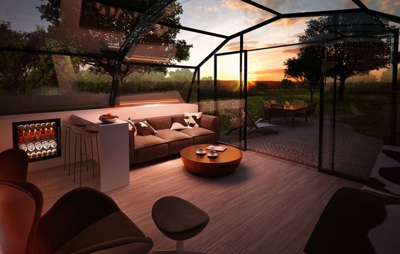 Would you like to live in a glass house? Would you like to live in a glass house?