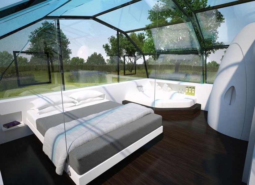 Would you like to live in a glass house? Would you like to live in a glass house?