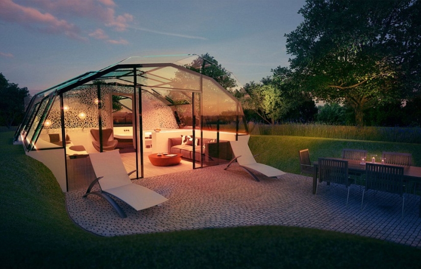 Would you like to live in a glass house? Would you like to live in a glass house?