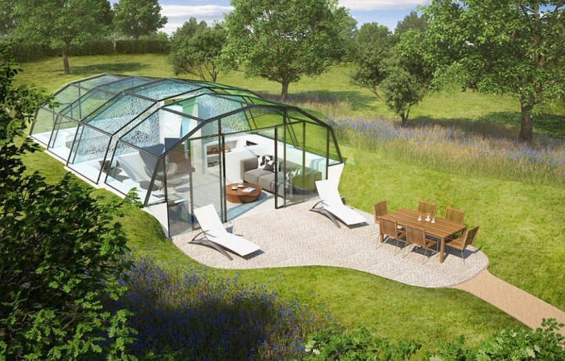 Would you like to live in a glass house? Would you like to live in a glass house?