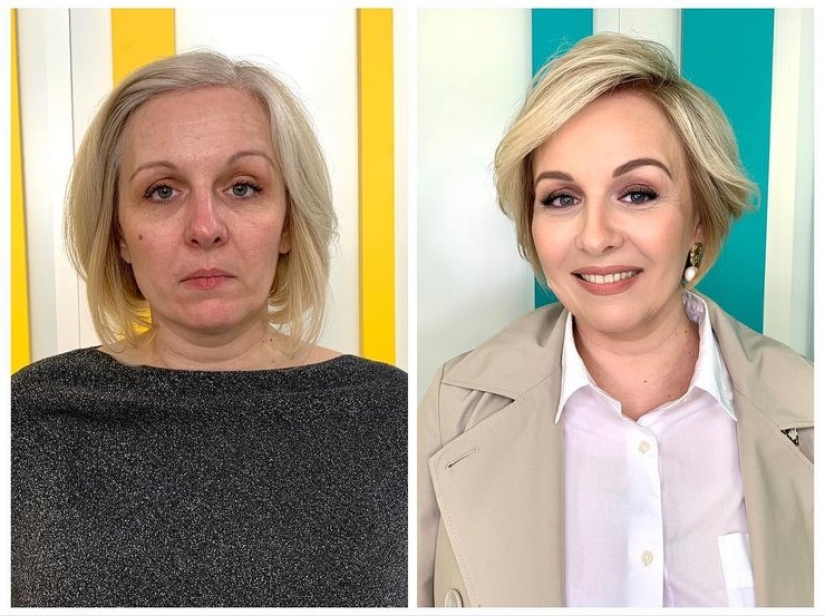 Wow-the effect of drastic changes after the stylist's work Wow-the effect of drastic changes after the stylist's work