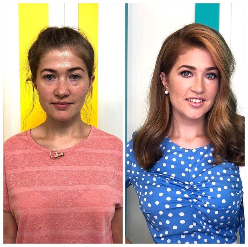 Wow-the effect of drastic changes after the stylist's work Wow-the effect of drastic changes after the stylist's work