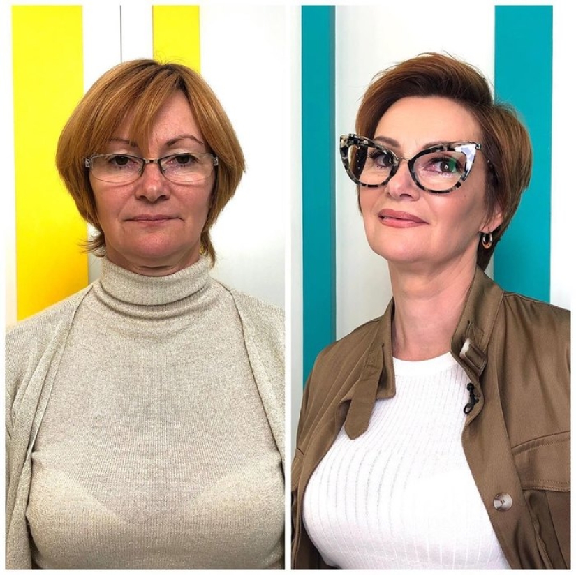 Wow-the effect of drastic changes after the stylist's work Wow-the effect of drastic changes after the stylist's work