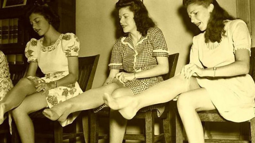 Y en este día, las mujeres encontraron la felicidad: hace 78 años, las medias de nylon salieron a la venta