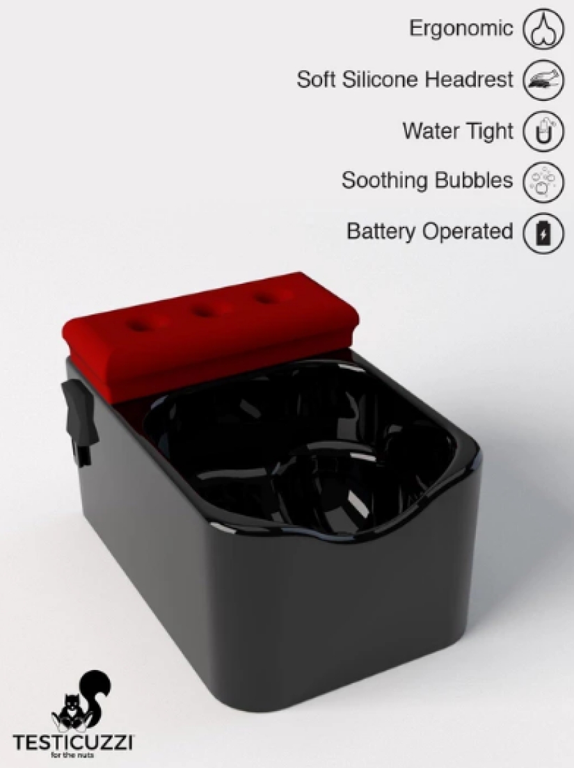 You can't forbid washing beautifully: Testicuzzi scrotum jacuzzi for the price of a car You can't forbid washing beautifully: Testicuzzi scrotum jacuzzi for the price of a car