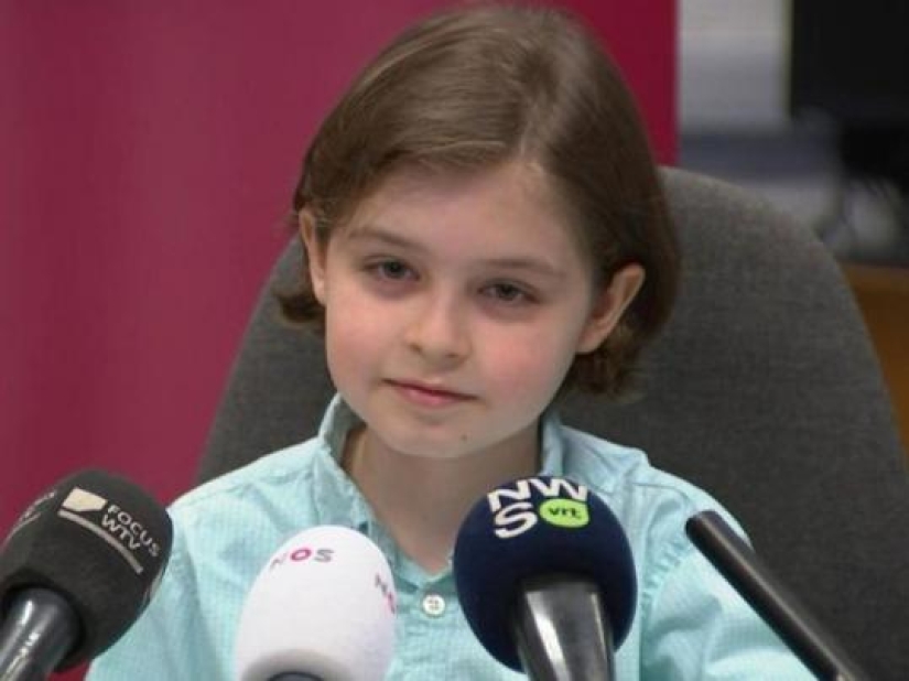 Young genius: An 8-year-old boy from Belgium goes to university