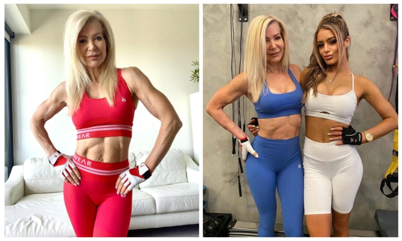 Young, groovy: a 64-year-old Australian woman is mistaken for the sister of a 20-year-old granddaughter Young, groovy: a 64-year-old Australian woman is mistaken for the sister of a 20-year-old granddaughter