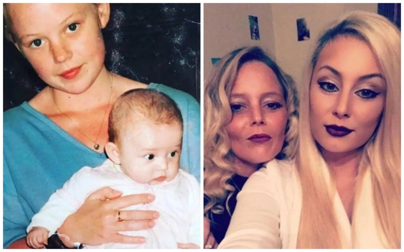 Young, naughty: a 38-year-old grandmother from Ireland is mistaken for her daughter's older sister