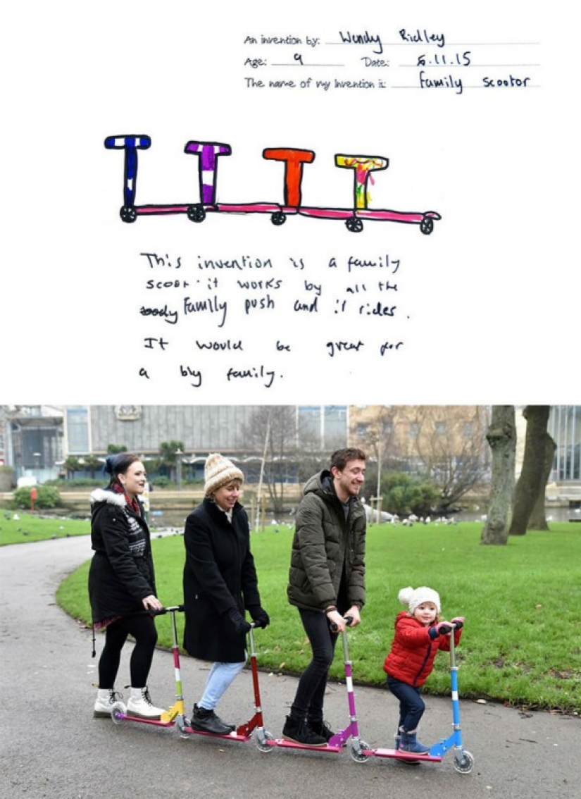Young talents: inventions invented by children