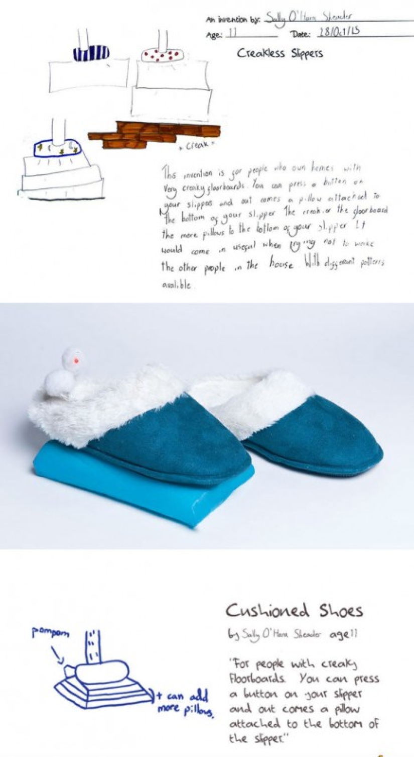 Young talents: inventions invented by children