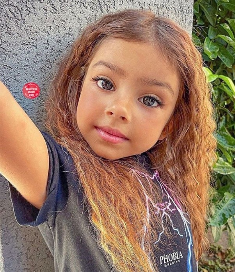 10 children of unique beauty - and all because of an unusual combination of genes 10 children of unique beauty - and all because of an unusual combination of genes