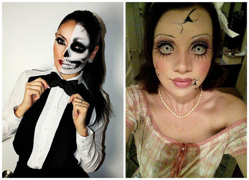 10 increíbles ideas de maquillaje de Halloween 10 increíbles ideas de maquillaje de Halloween