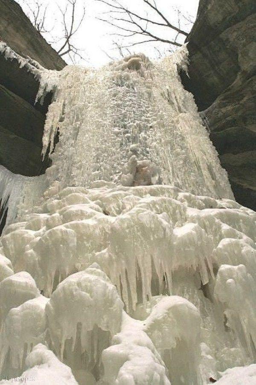 10 Incredible Ice Waterfalls