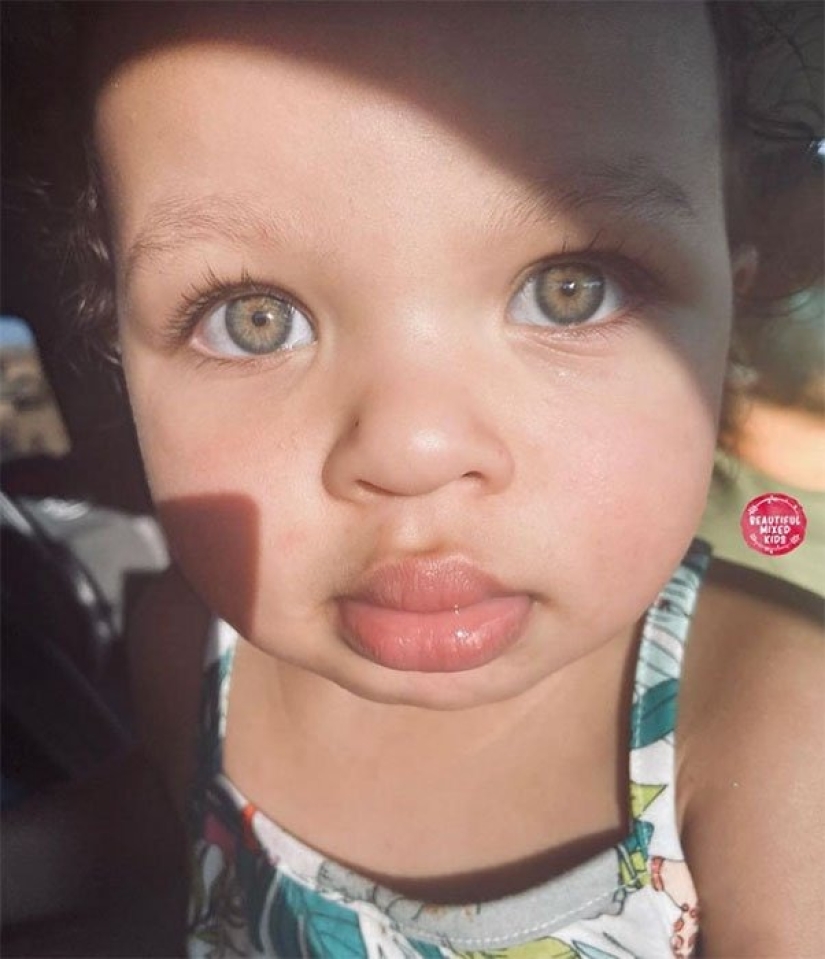 10 niños de una belleza única, y todo gracias a una combinación inusual de genes 10 niños de una belleza única, y todo gracias a una combinación inusual de genes