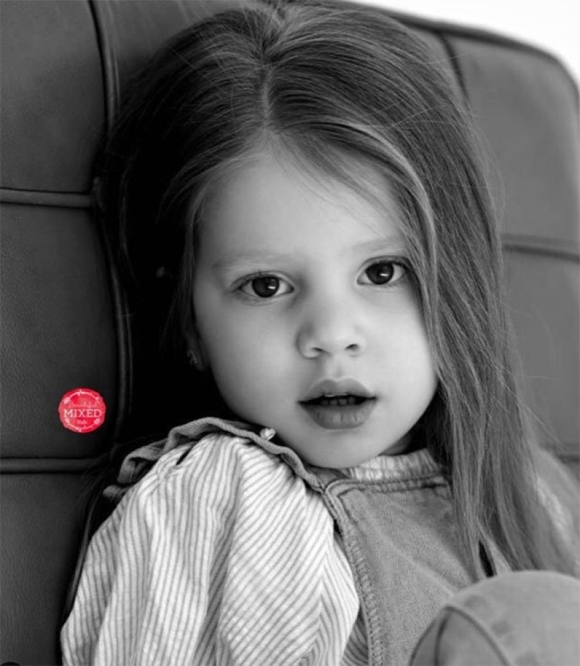 10 niños de una belleza única, y todo gracias a una combinación inusual de genes 10 niños de una belleza única, y todo gracias a una combinación inusual de genes