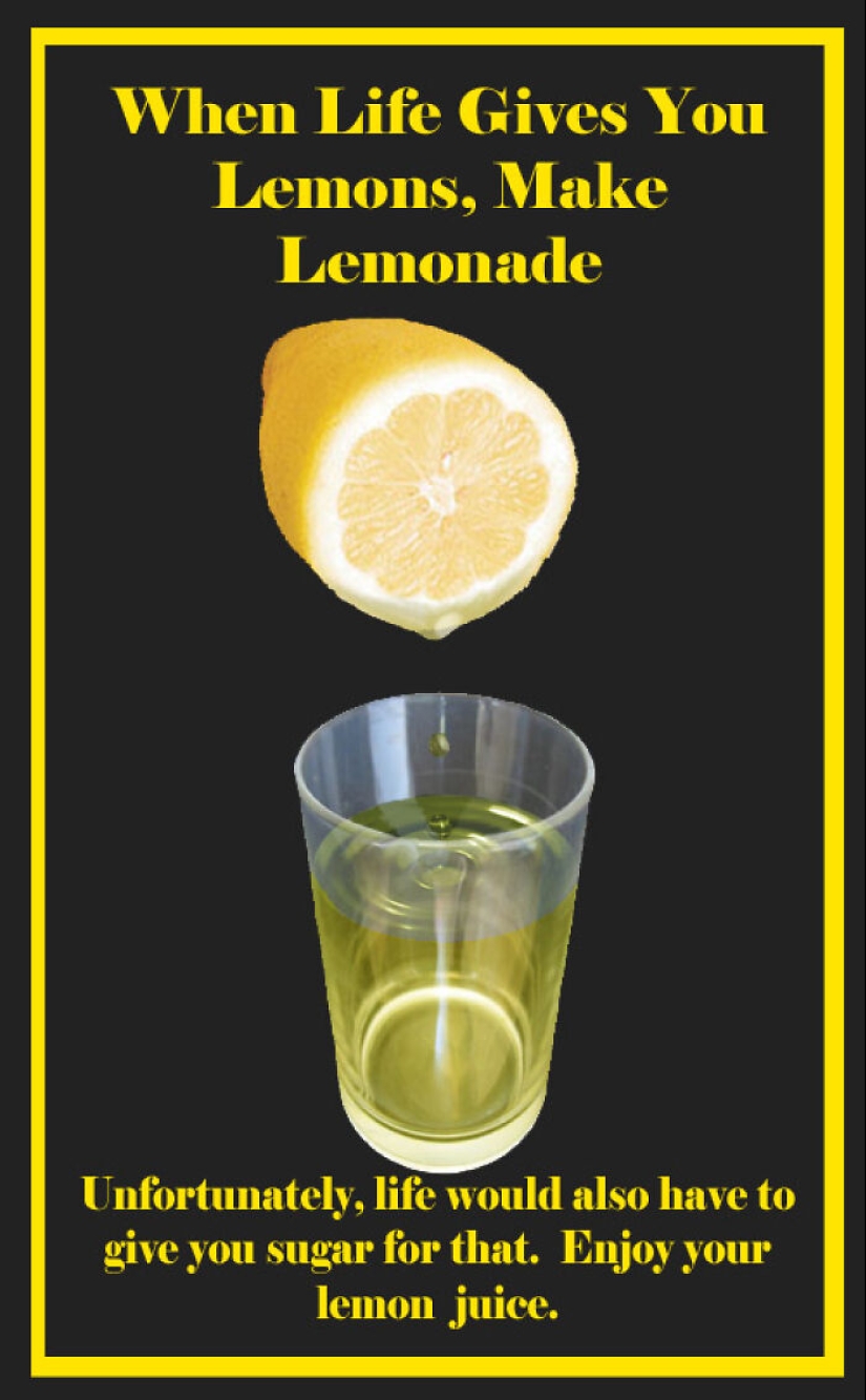 10 'peores' carteles desmotivacionales que participaron en un desafío creado por "Design Crowd"