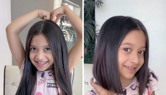 10 personas antes y después de cortarse el cabello largo para donarlo (Parte 2)