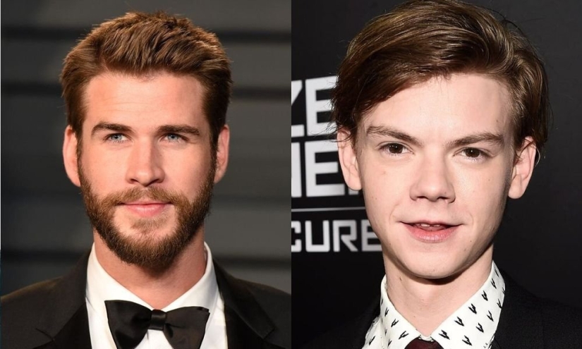 10 photos of stellar peers, but one is an old woman, and the second is young 10 photos of stellar peers, but one is an old woman, and the second is young