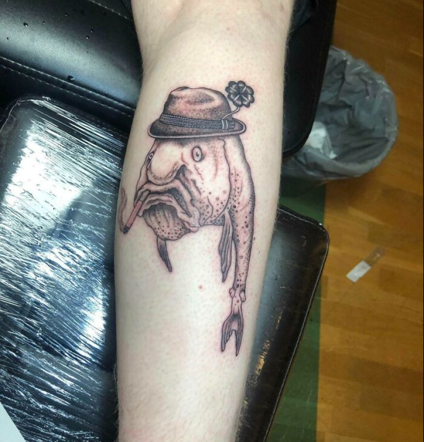 10 tatuajes en los que la gente parece no haber pensado