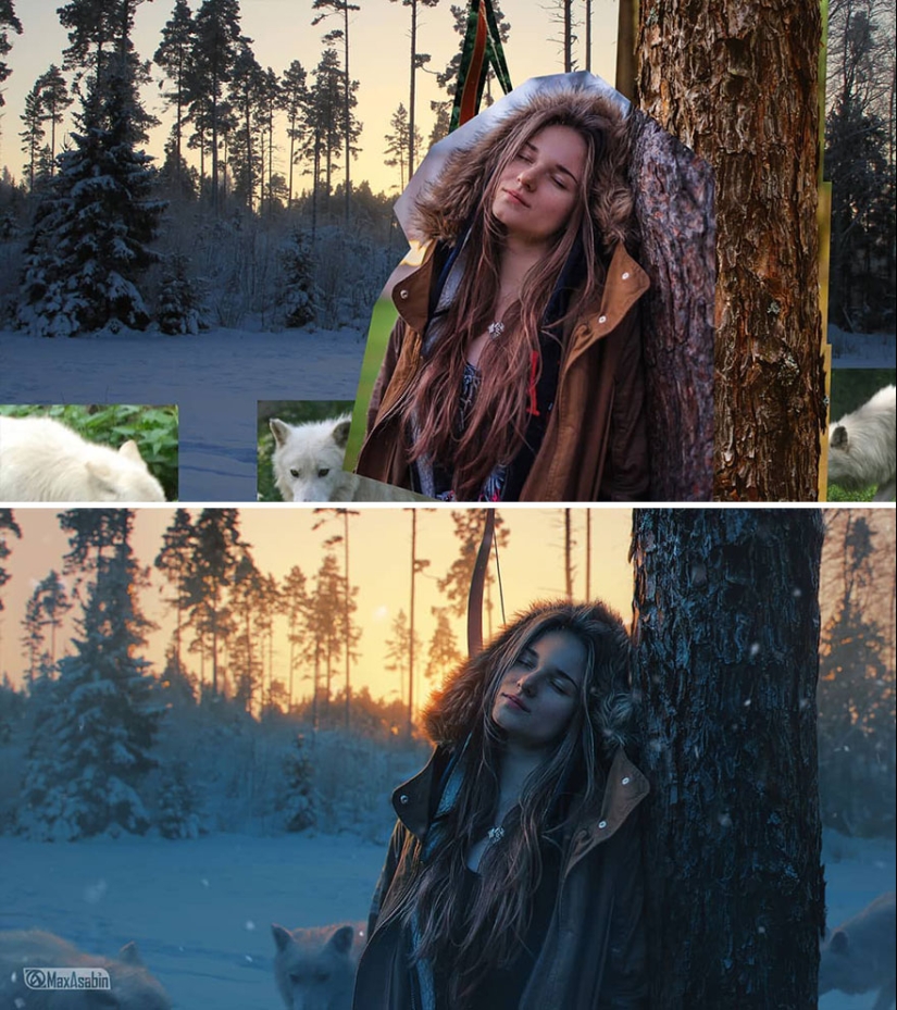 10 Times Max Asabin Photoshopped Different Shots With Unique Perspectives