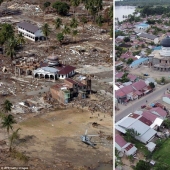 10 years later: comparing photos of Indonesia's recovery