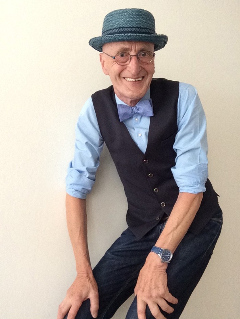 104-year-old grandfather is more fashionable than you, but actually younger than they say on the Internet