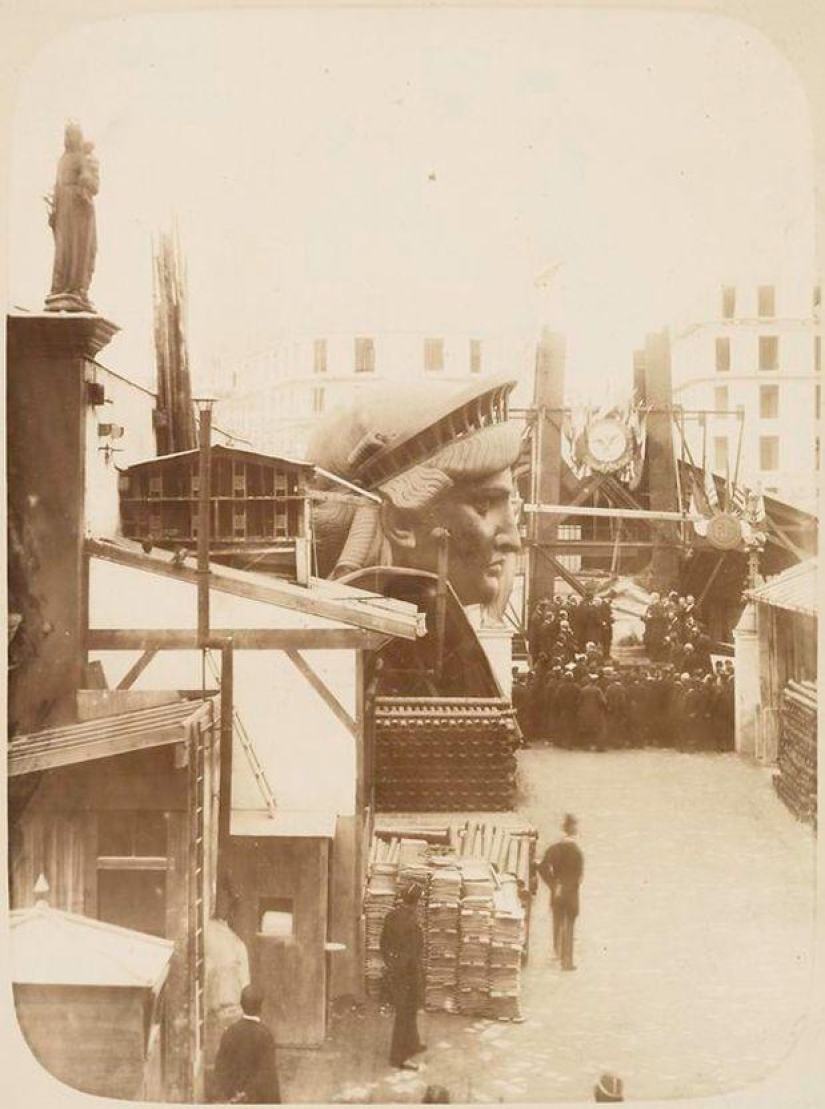 11 rare footage from the construction of the Statue of Liberty 11 rare footage from the construction of the Statue of Liberty
