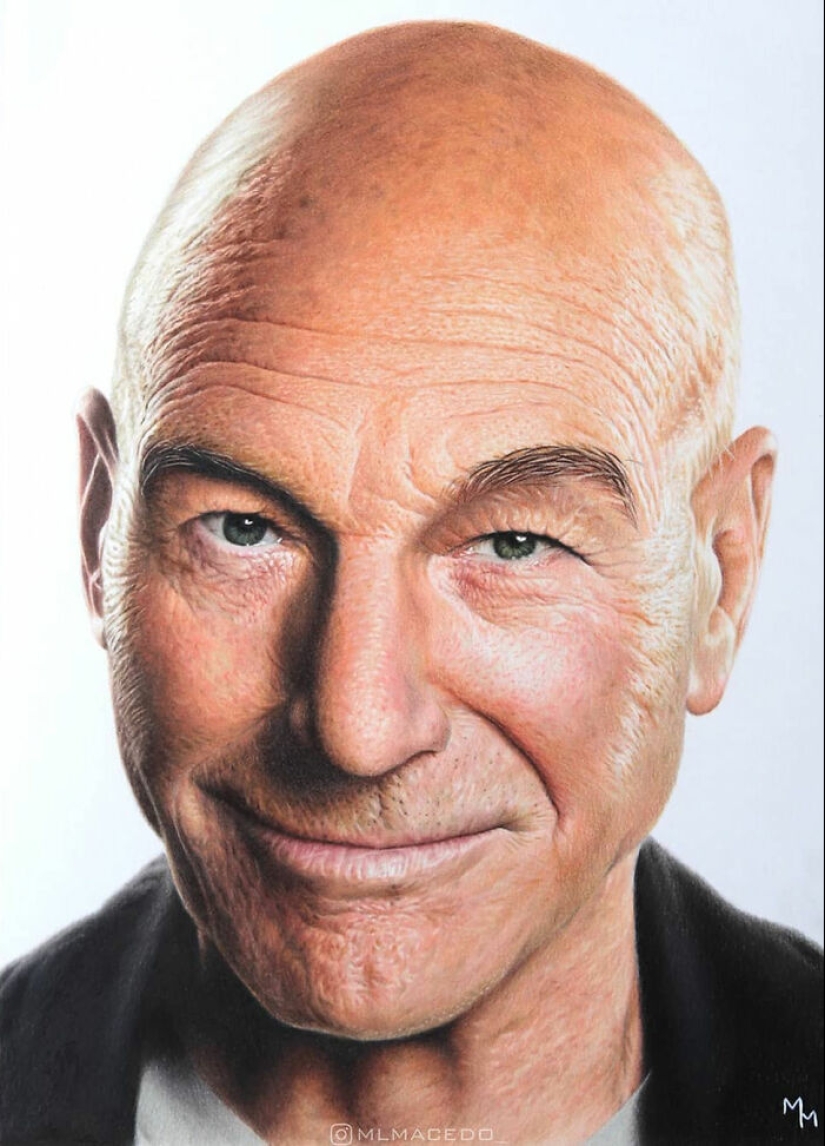 11 retratos increíblemente realistas de celebridades por Matheus Macedo