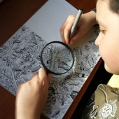 11-year-old child prodigy challenges professional artists