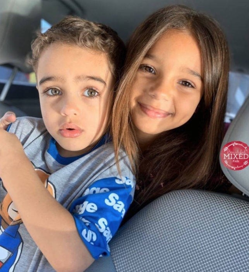 12 children of mixed blood, whom nature has generously endowed with uniqueness