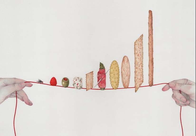 12 gentle illustrations by Vicki Ling