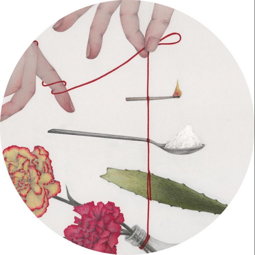 12 gentle illustrations by Vicki Ling