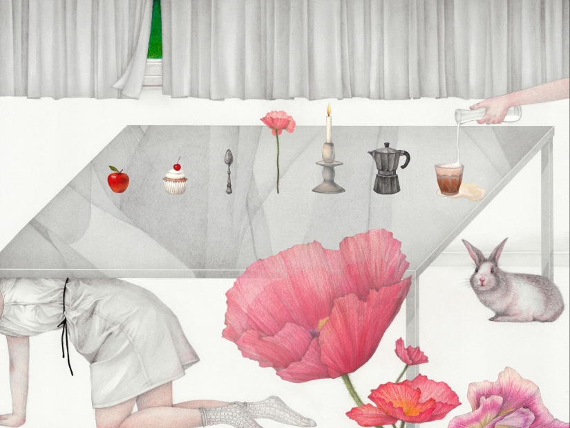 12 gentle illustrations by Vicki Ling