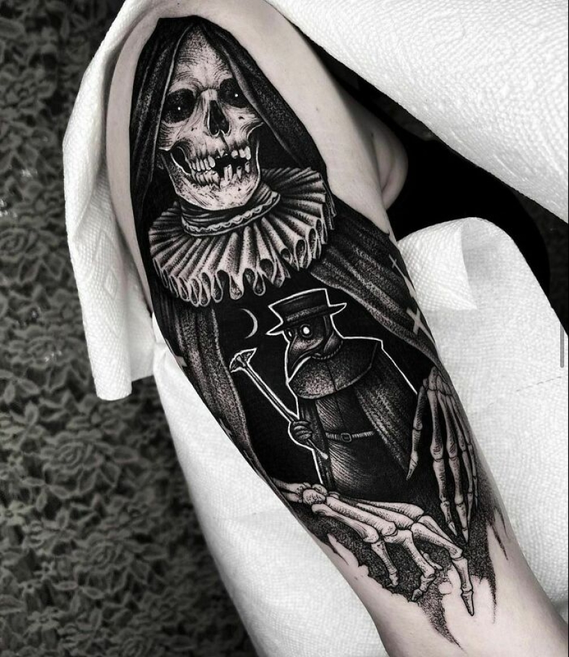 12 Gothic Tattoos To Get Some Bright Ideas From (Part2)