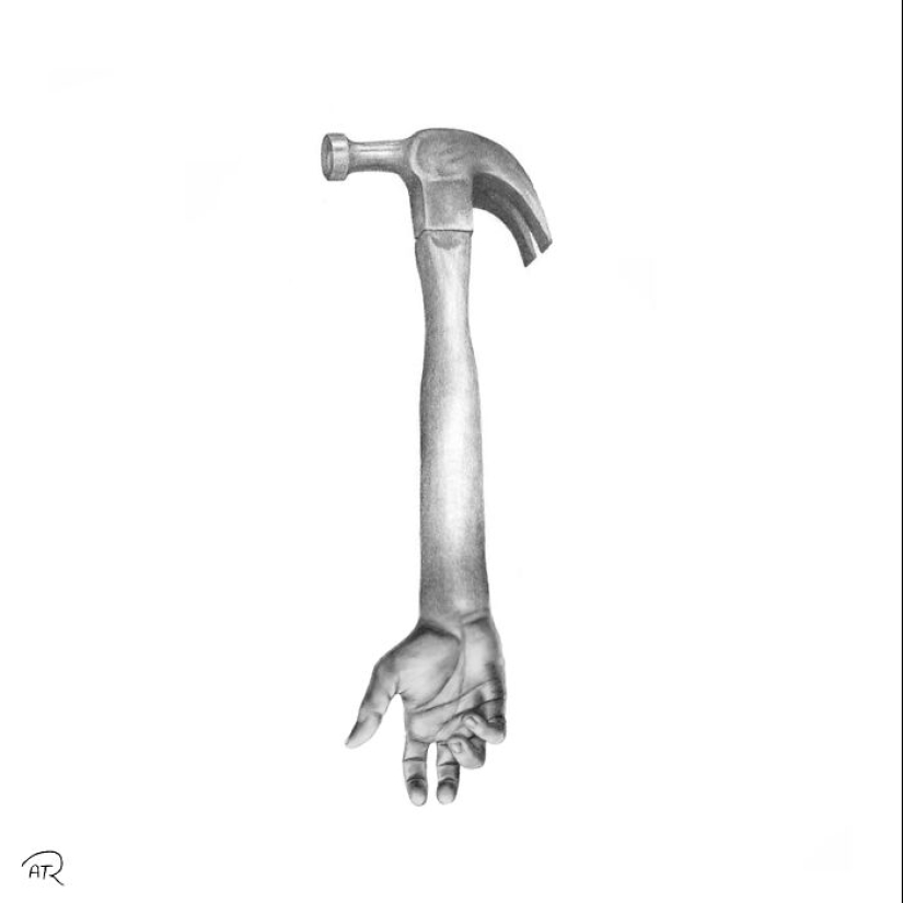 12 ilustraciones conceptuales surrealistas que hice para pensar profundamente en el texto