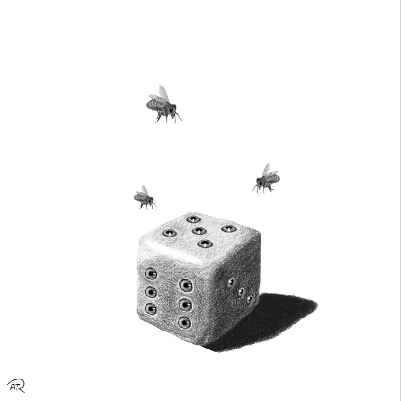 12 ilustraciones conceptuales surrealistas que hice para pensar profundamente en el texto