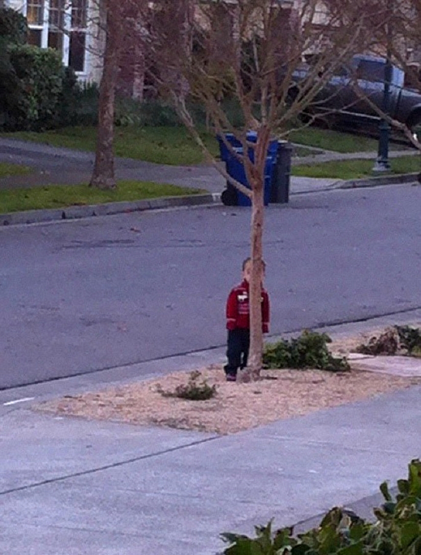 12 kids who are bad at hide-and-seek