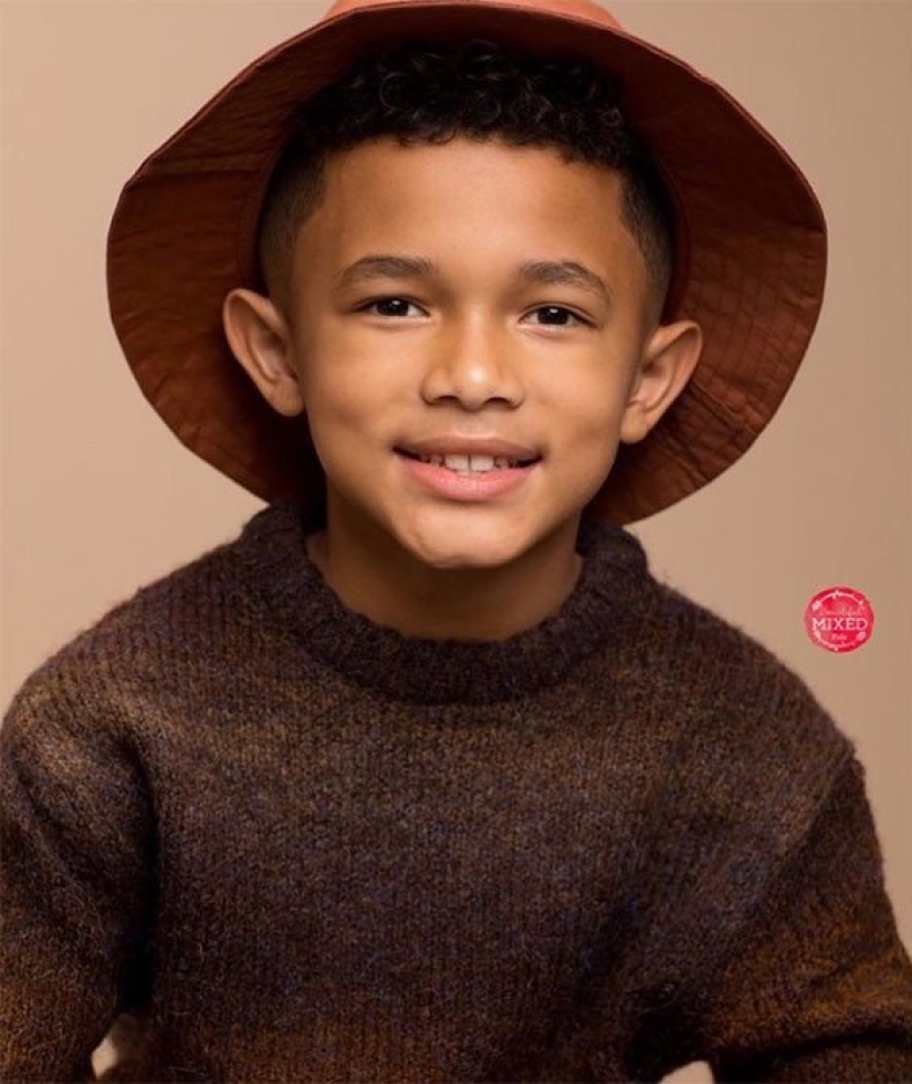 12 niños de sangre mixta, a quienes la naturaleza ha dotado generosamente de singularidad.