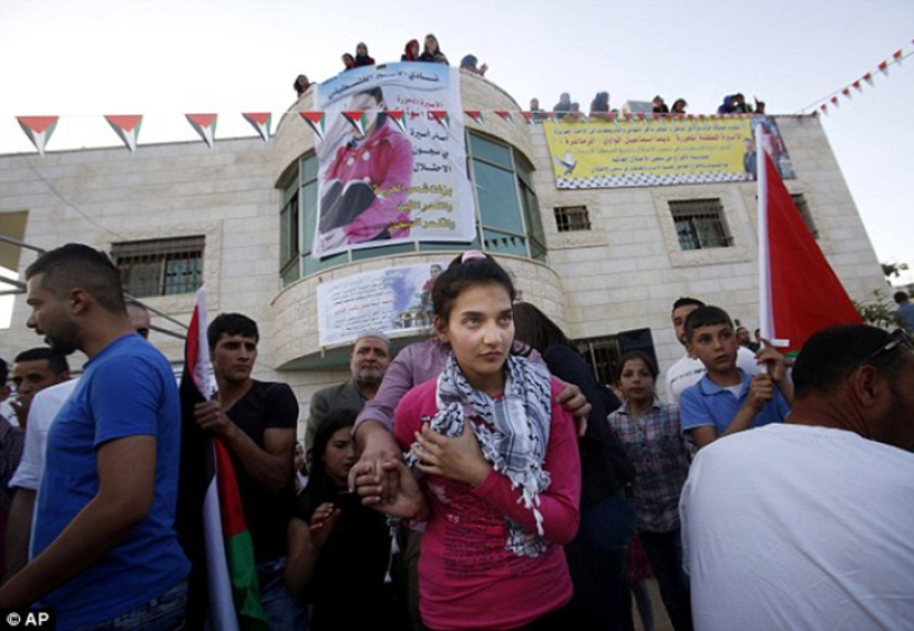 12-year-old Palestinian girl released from Israeli prison