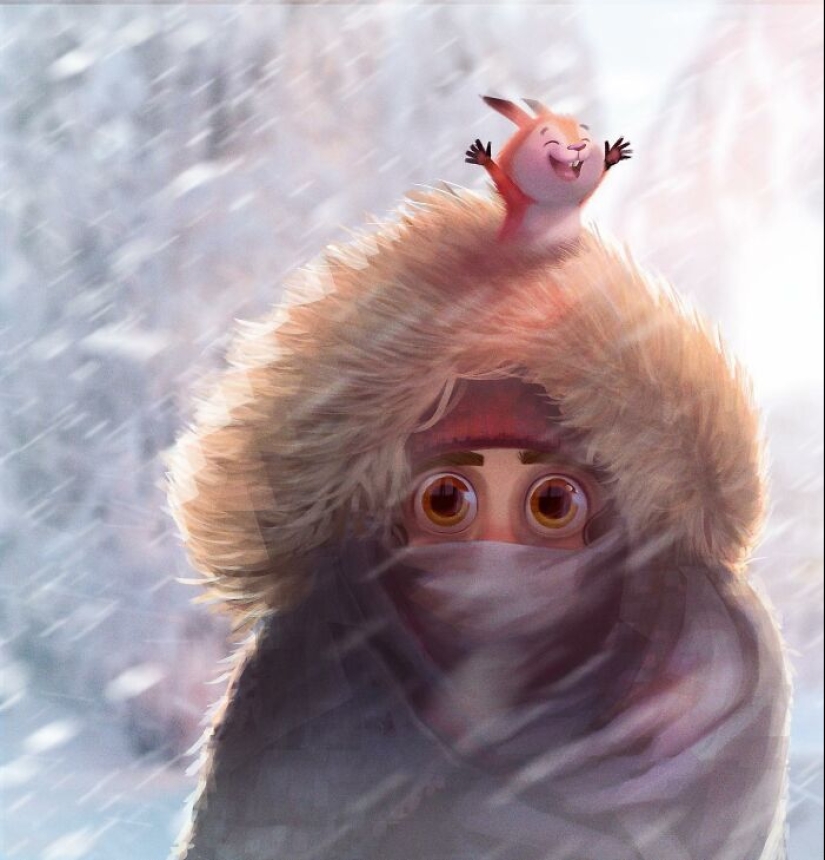 13 preciosas ilustraciones de Maïa Zeidan que podrían mejorar un poco tu día 13 preciosas ilustraciones de Maïa Zeidan que podrían mejorar un poco tu día