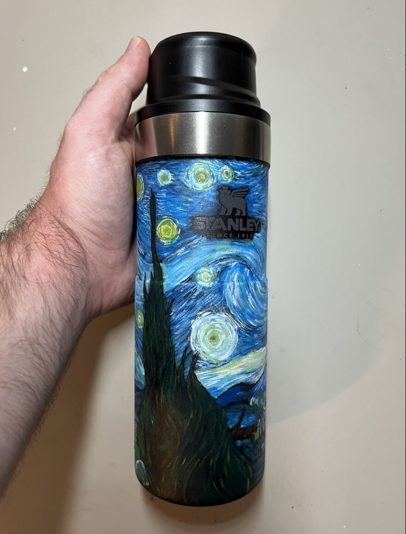 13 Realistic Drawings I Created On ‘Stanley’ Thermoses