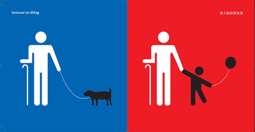 14 divertidas ilustraciones que muestran las diferencias culturales entre Oriente y Occidente hechas por este artista